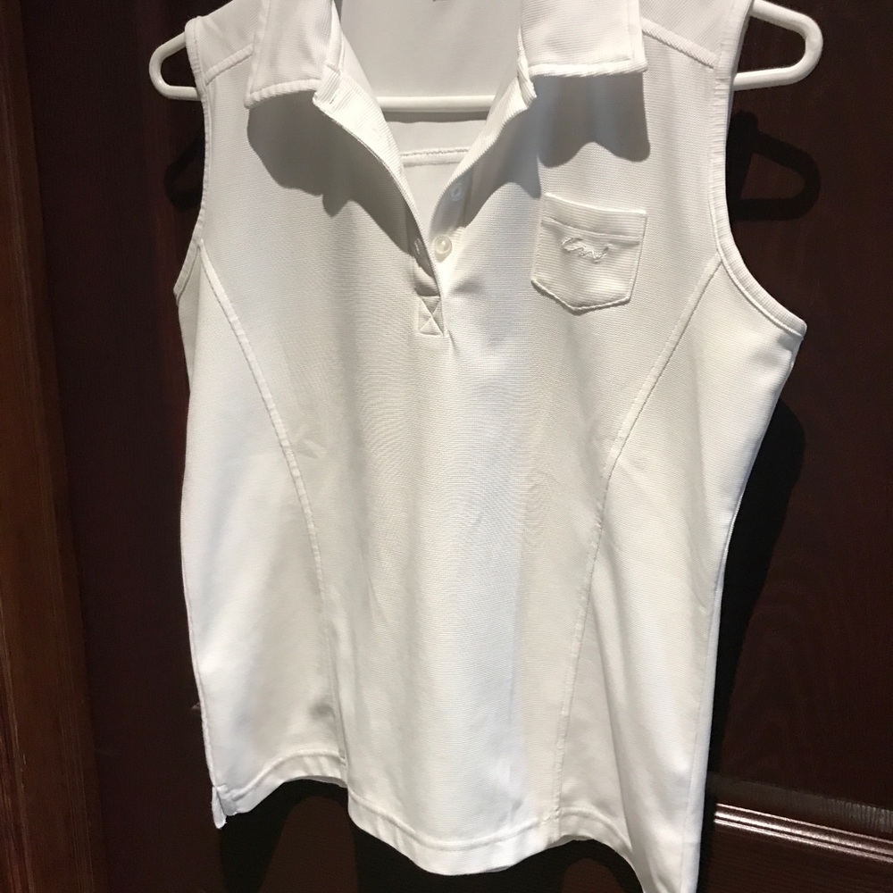 Cracked Wheat women’s golf top (G5)